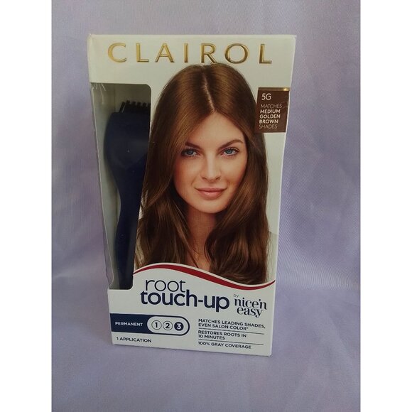 Clairol Root Touch-Up By Nice n Easy 5G Medium Golden Brown Permanent Hair Color - Picture 1 of 6